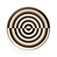 Op Art Round Tray - front view