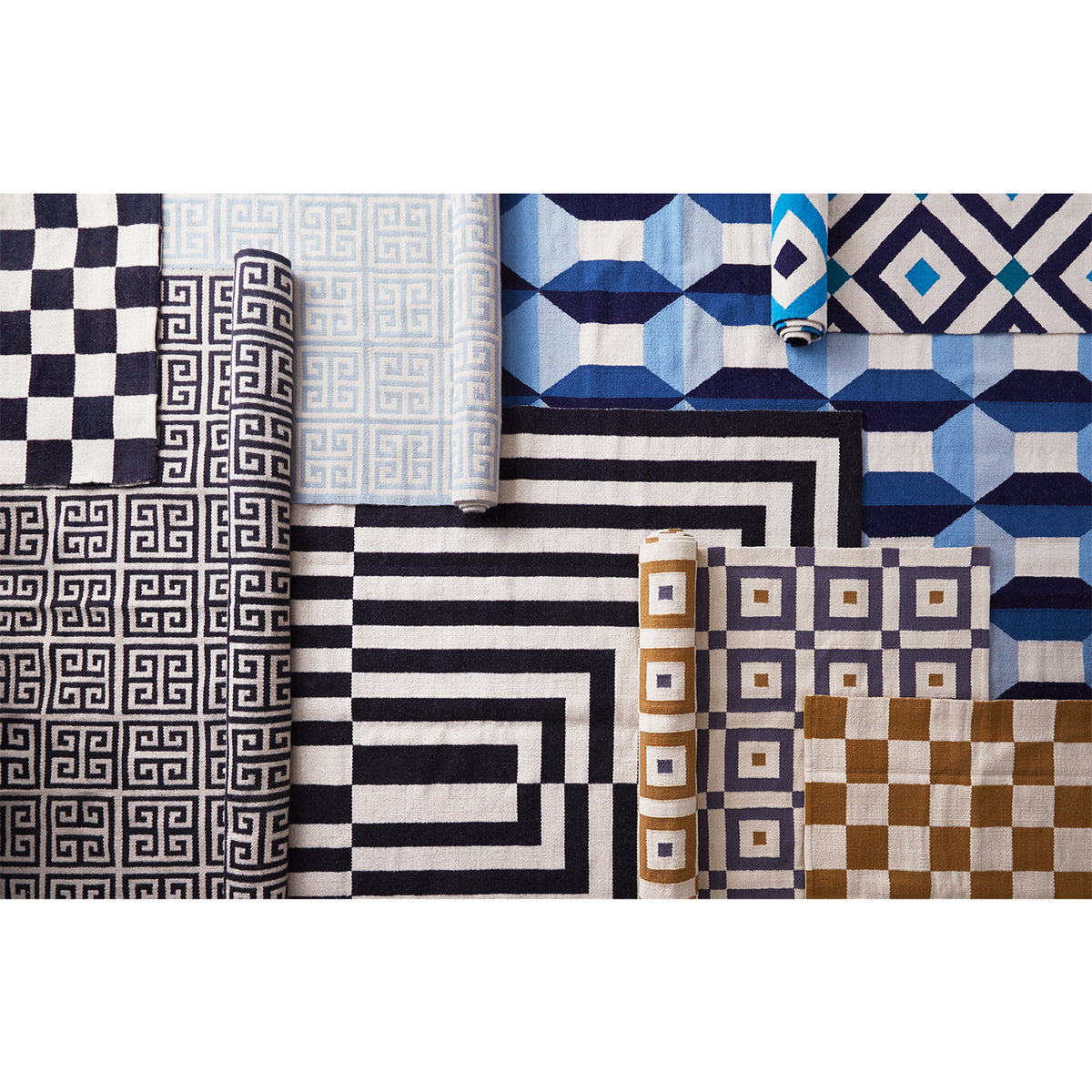 peruvian rug collection - styled view