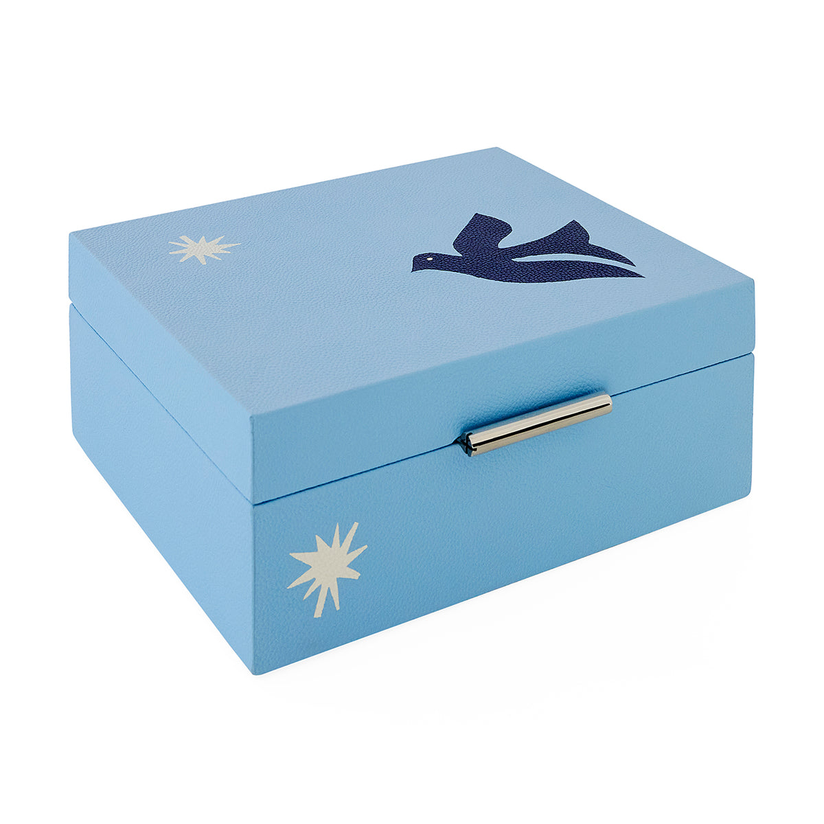 Playa Leather Jewelry Box closed