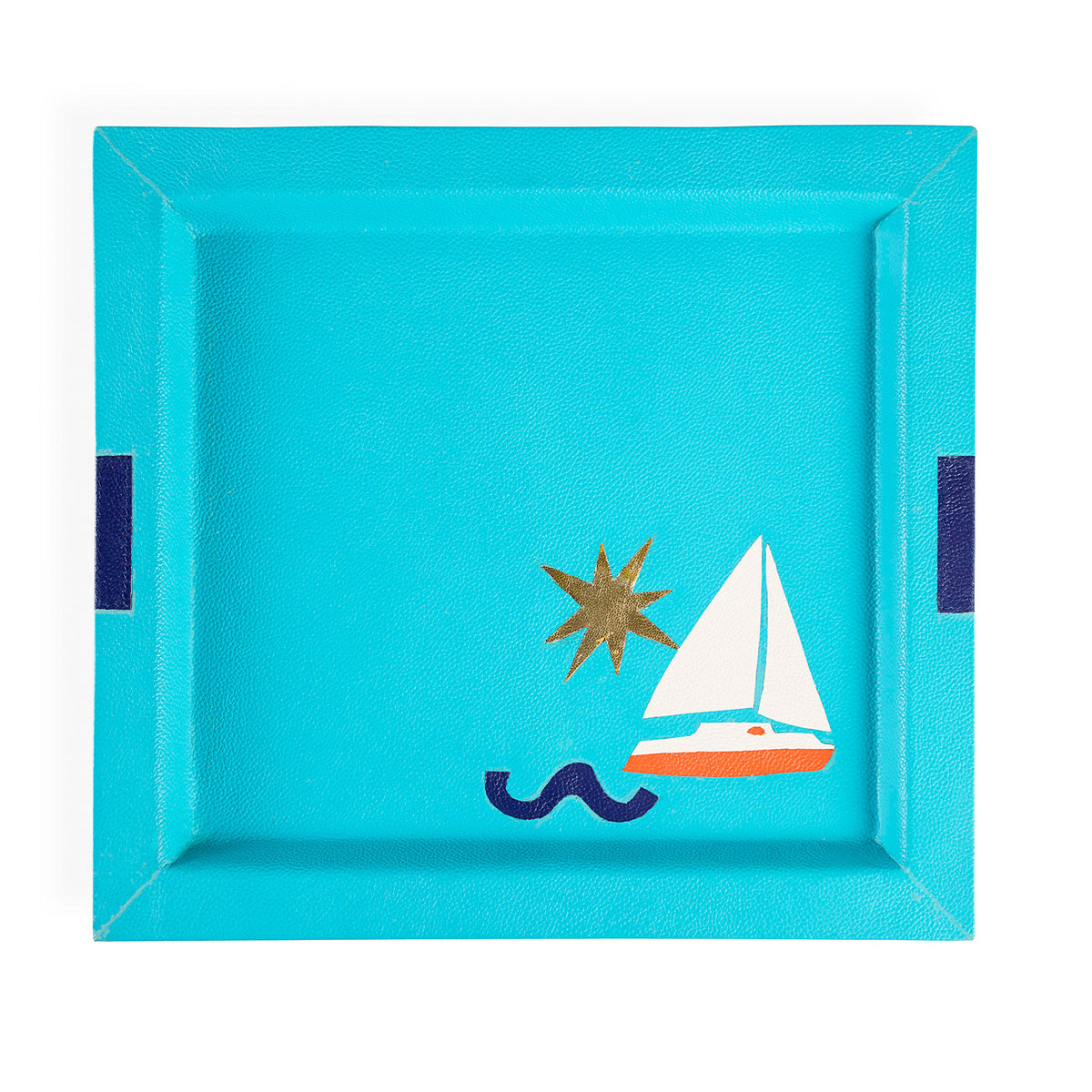 Playa Leather Boat Tray
