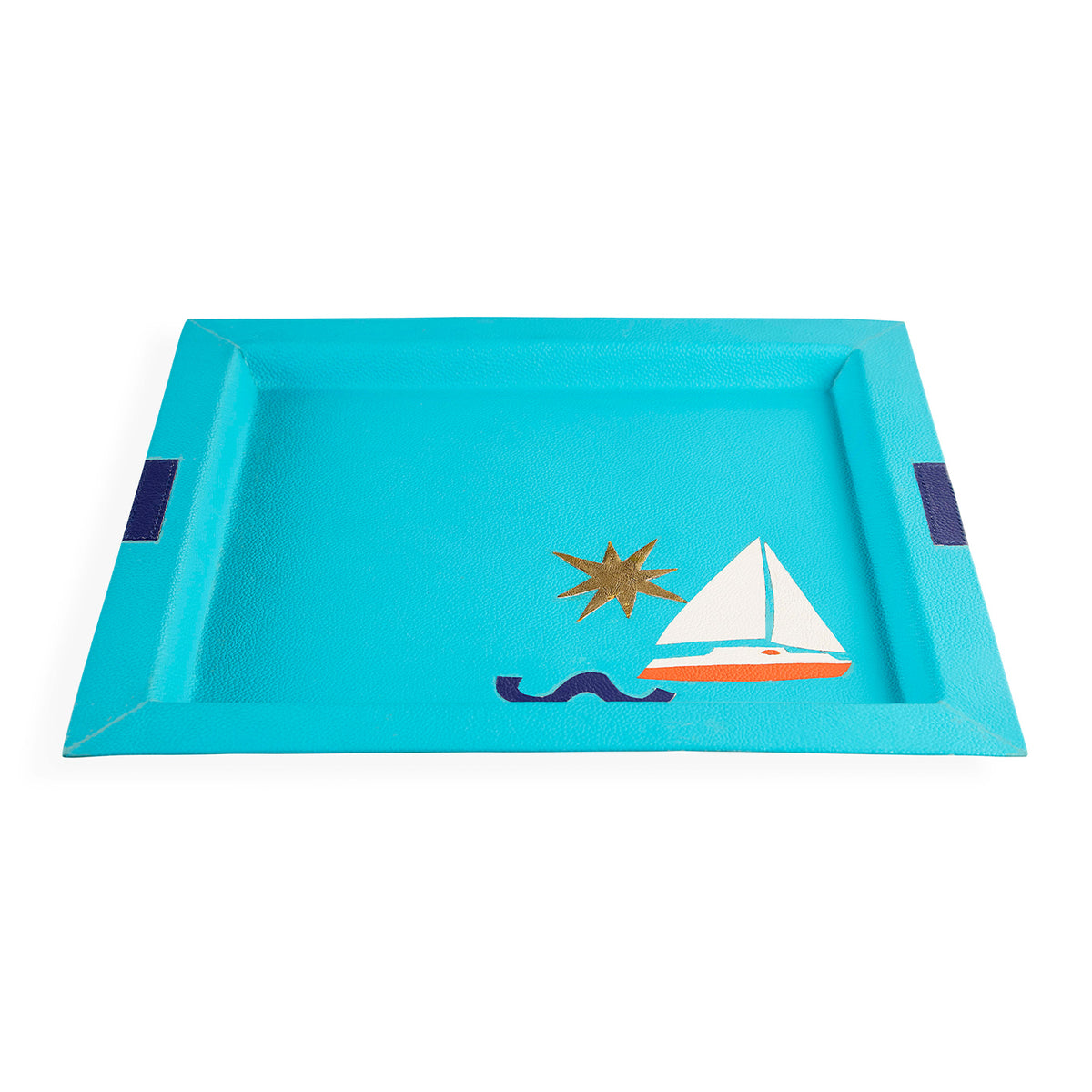 Playa Leather Boat Tray
