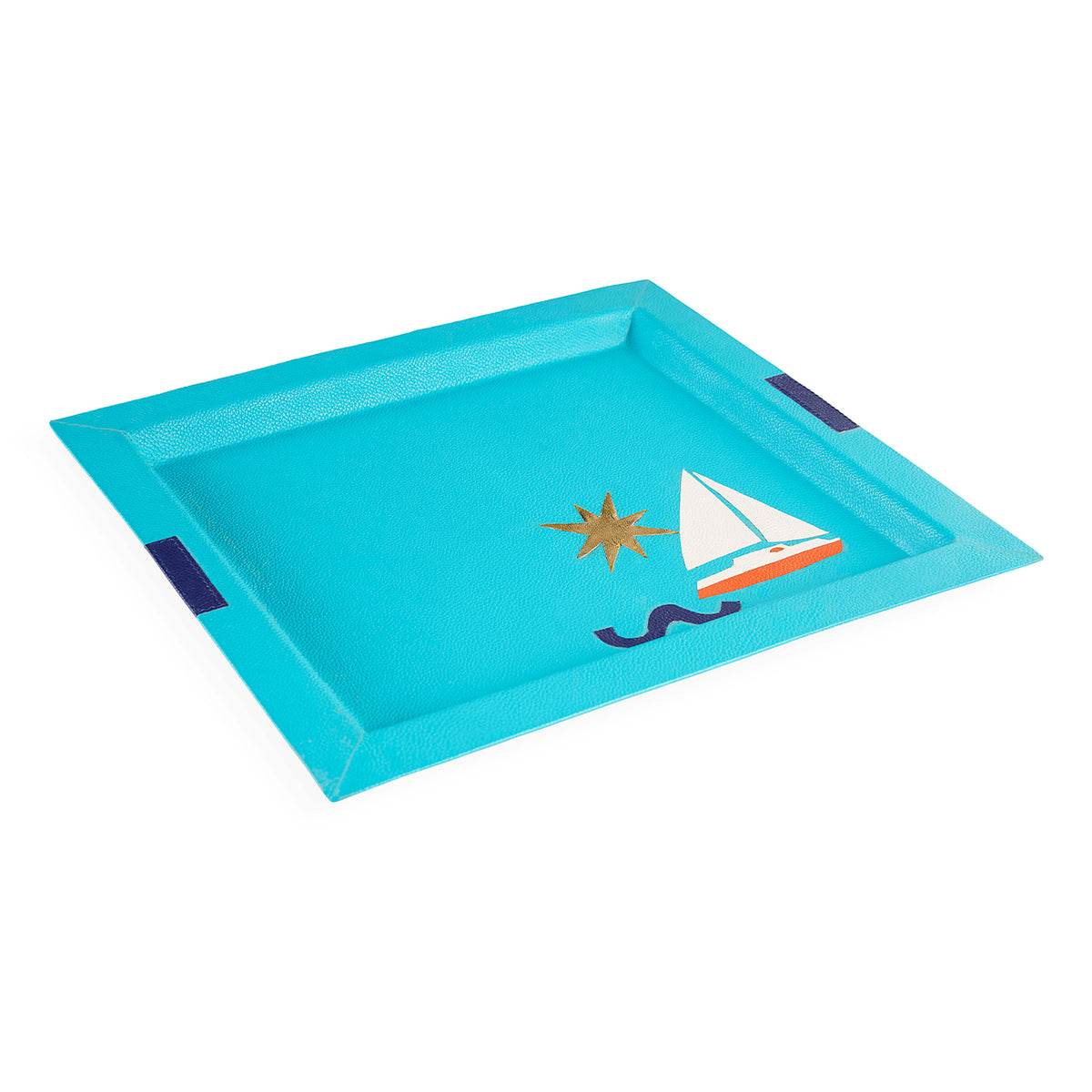Playa Leather Boat Tray