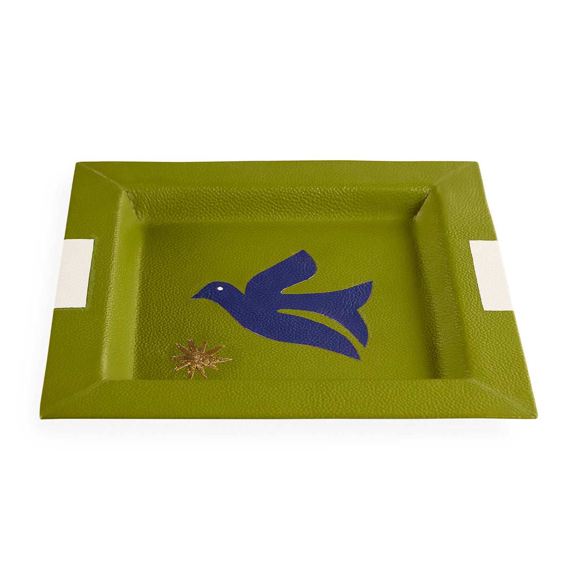 Playa Leather Bird Tray
