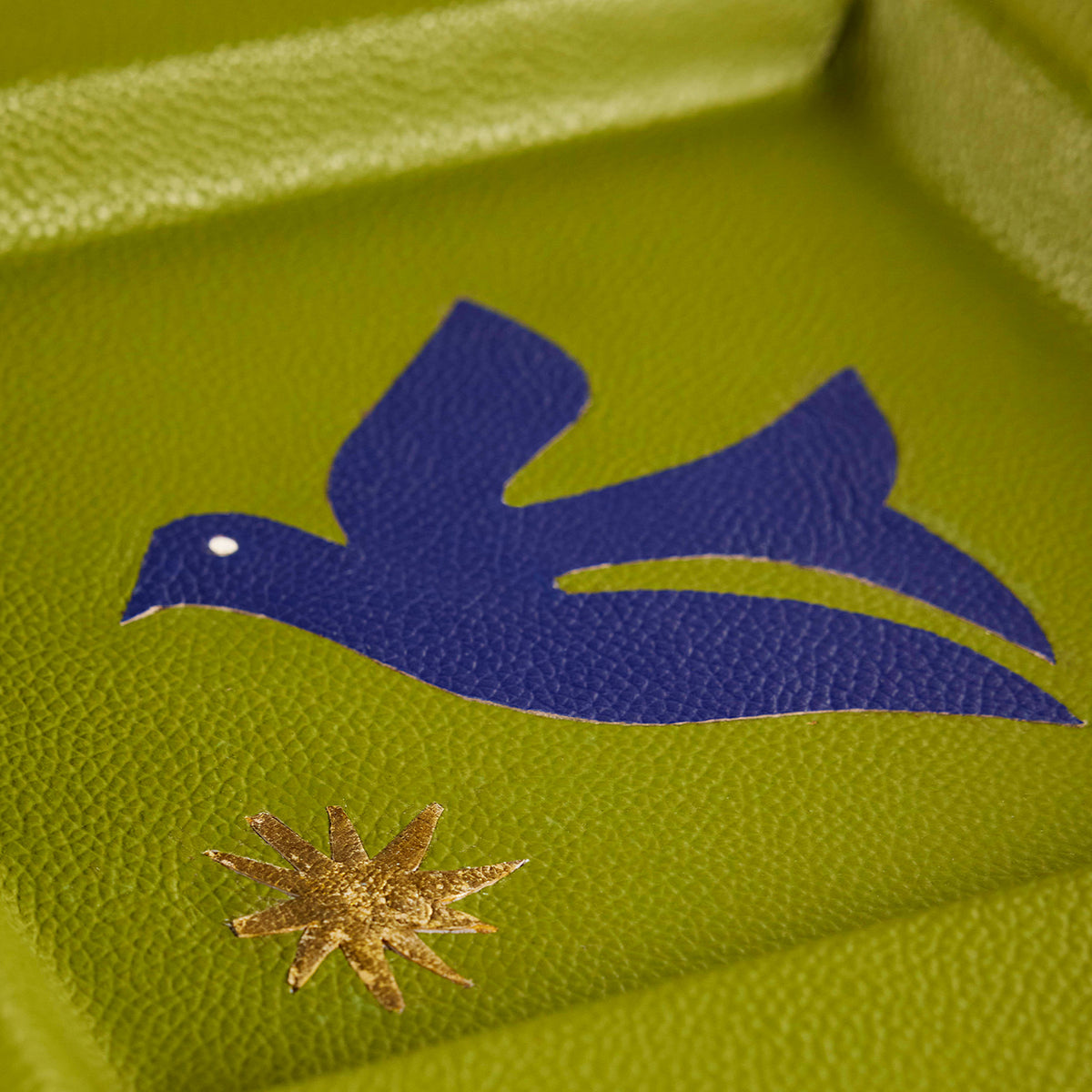 Playa Leather Bird Tray