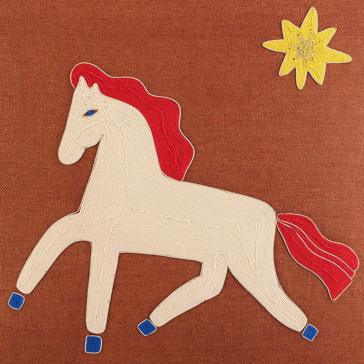 Playa Horse Cushion