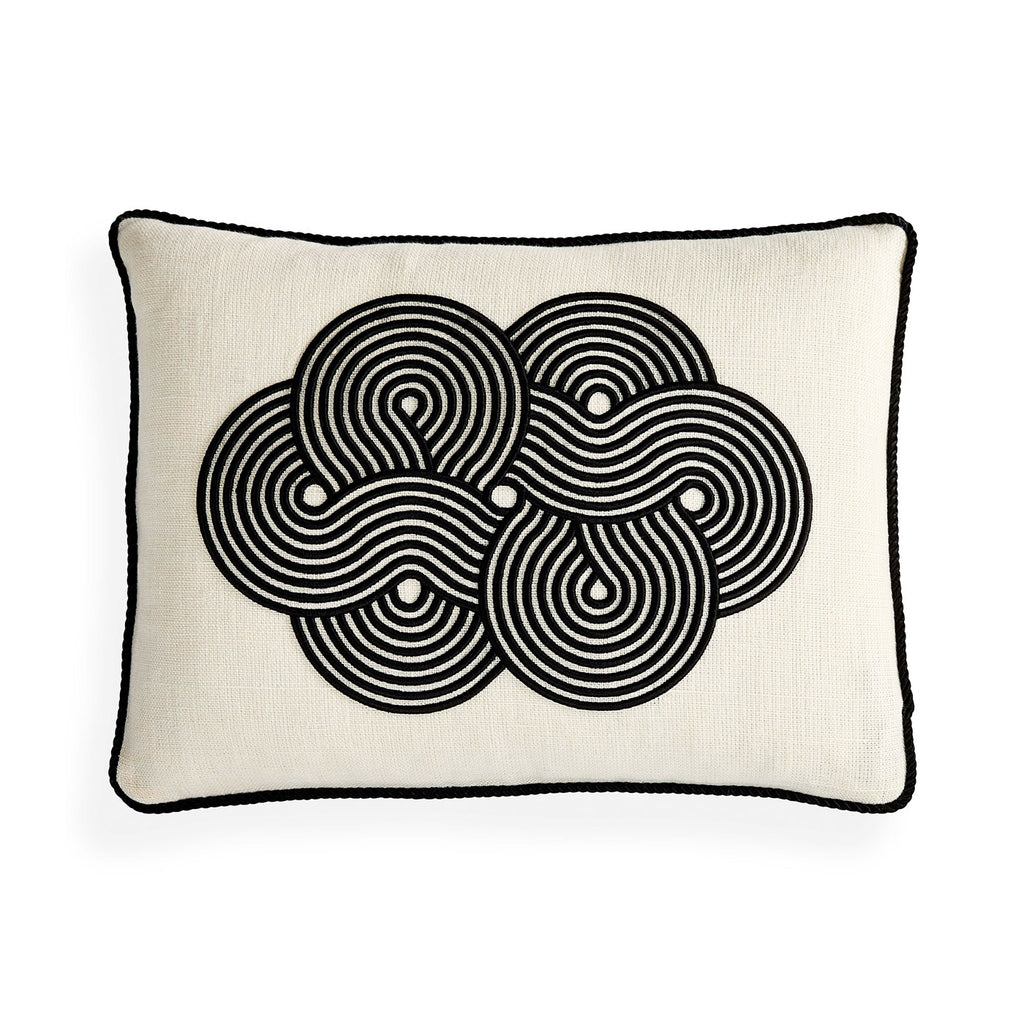 Pompidou B&W Cloud Cushion