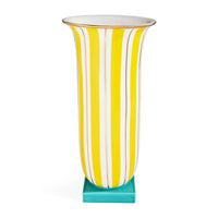 Portofino Flared Tall Vase - side view
