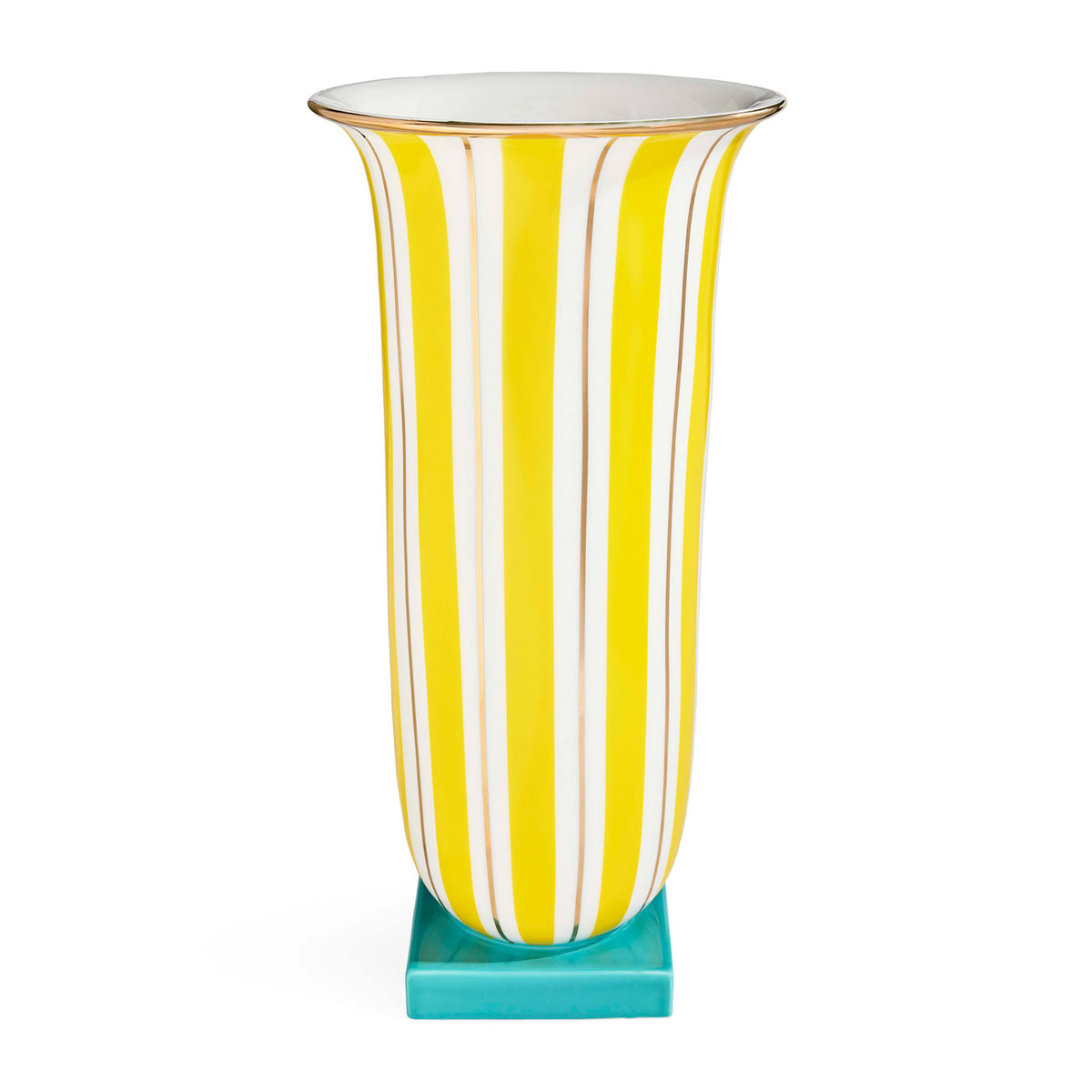 Portofino Flared Tall Vase - back view