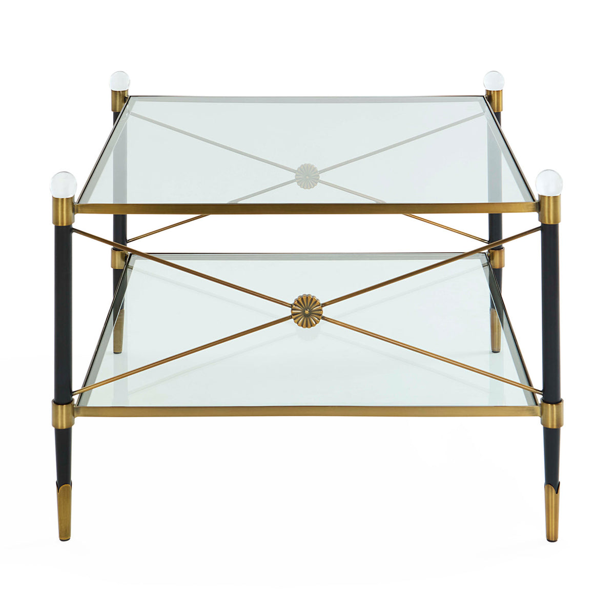 Rider Two-Tier Cocktail Table - front view