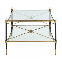 Rider Two-Tier Cocktail Table - front view