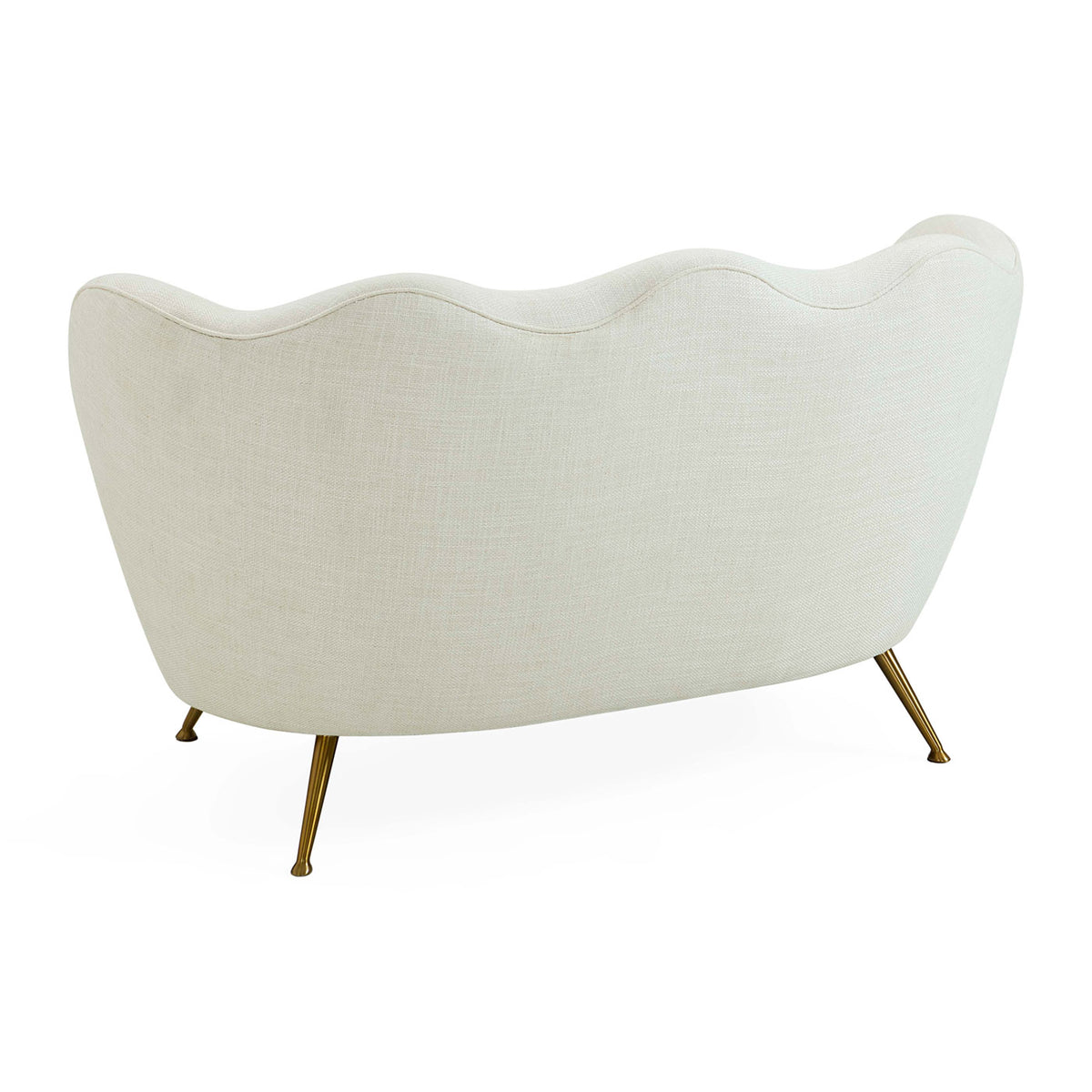 Ripple Apartment Sofa in lucerne oyster - back angle view
