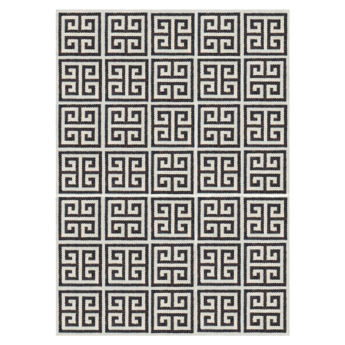 Greek Key Flatweave Rug