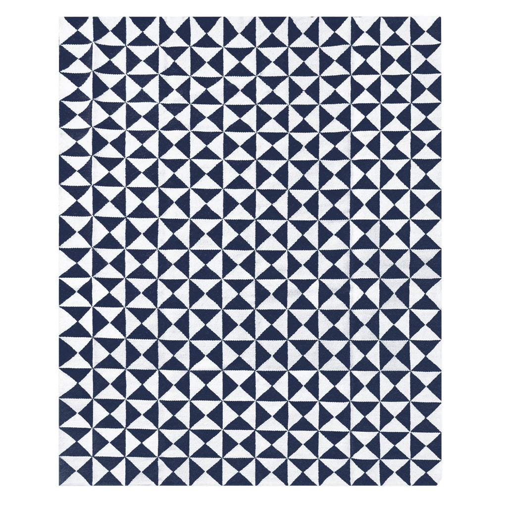 Oslo Ultramarine Flatweave Rug