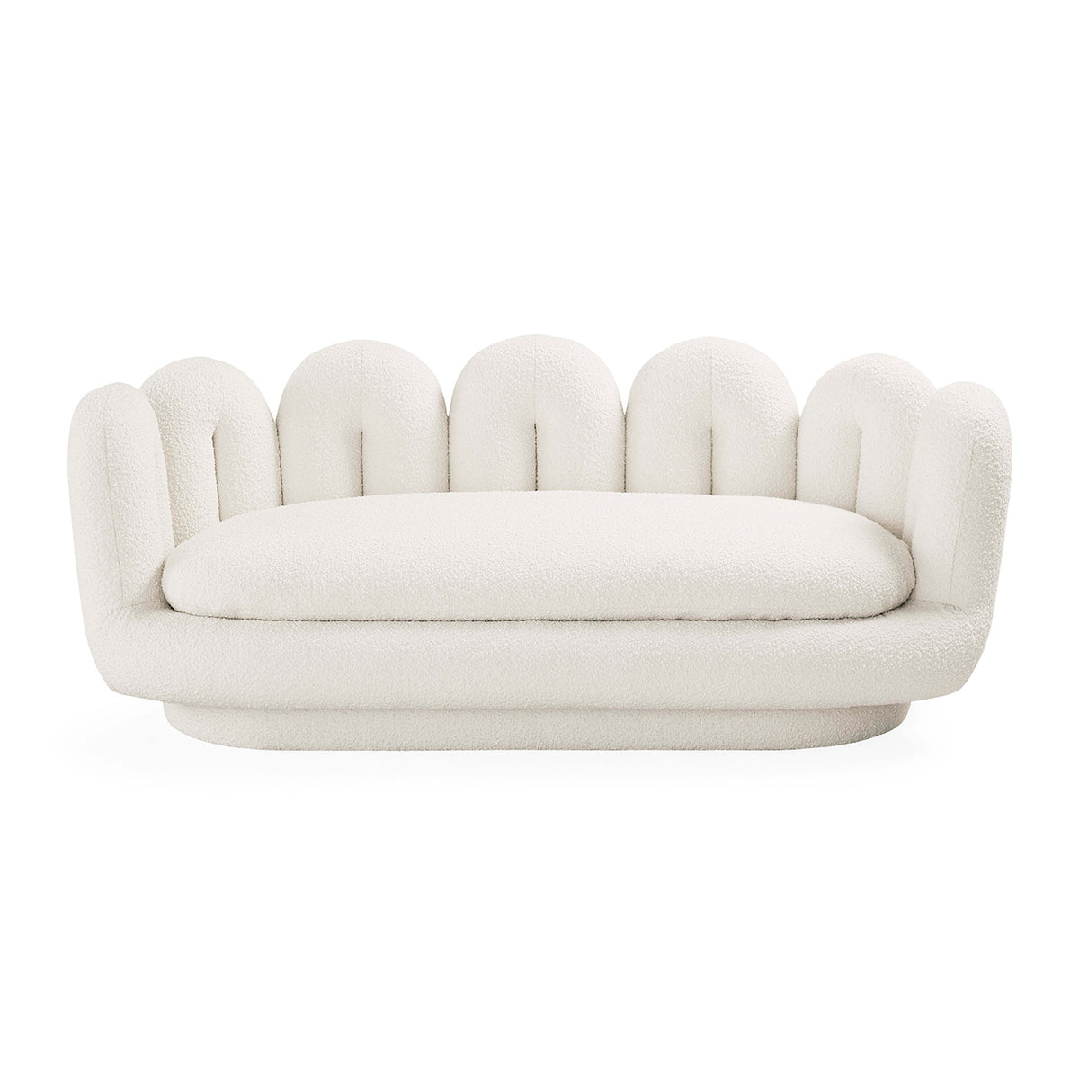 Serpentine Apartment Sofa - front view