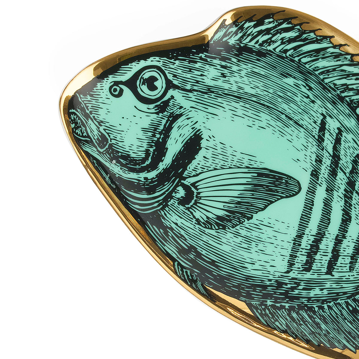 Sirena Fish Trinket Tray - details view