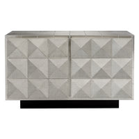 talitha six drawer dresser nickel - front view