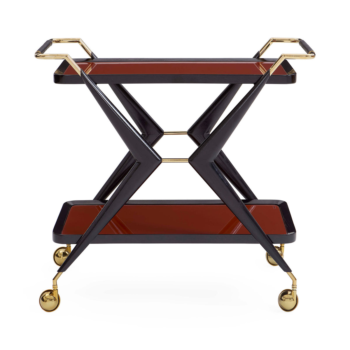 Trocadero Bar Cart - front view