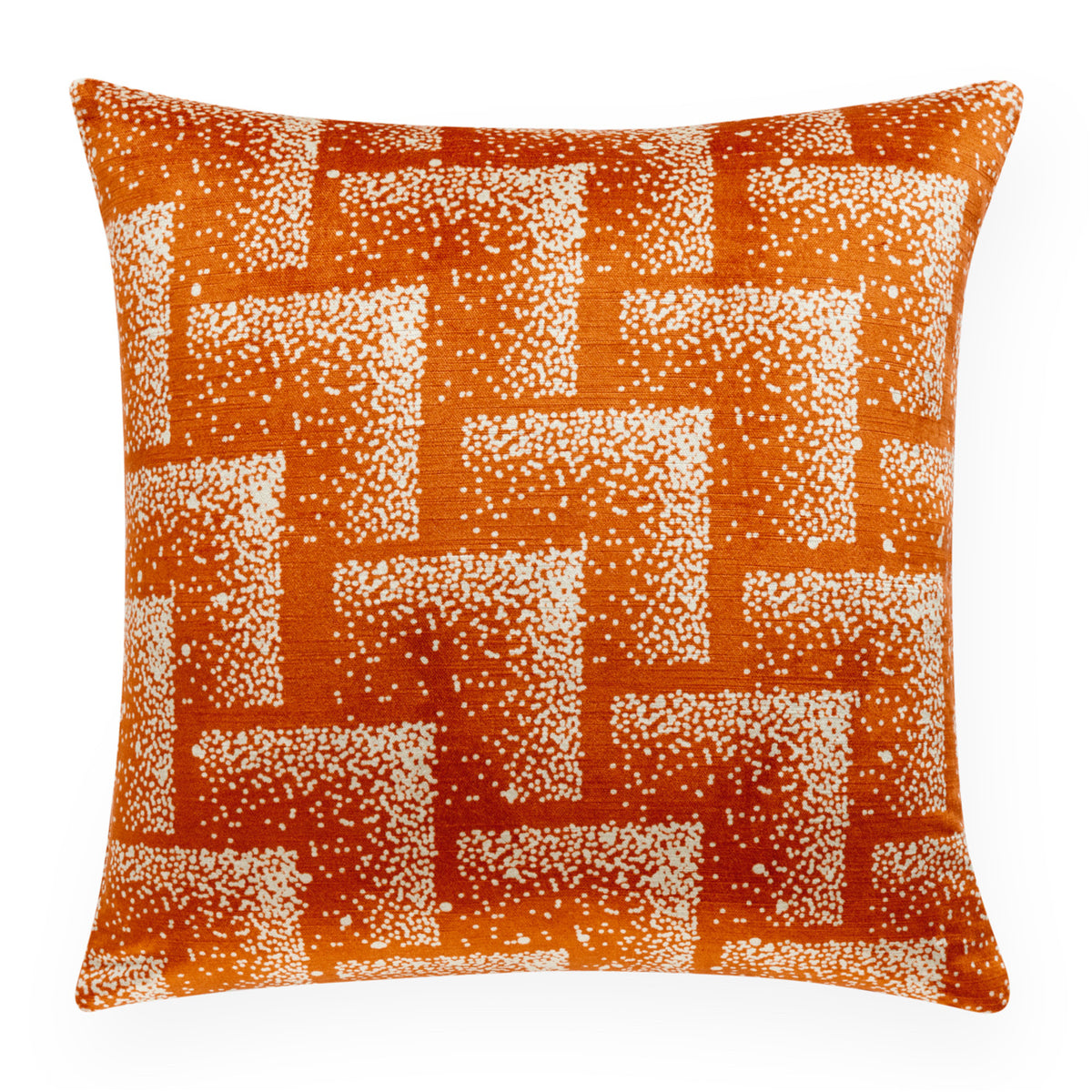 vapor steps pillow copper velvet - front view