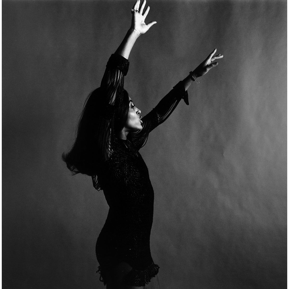 "tina turner, wave your arms" from getty images - front view