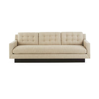 Wright Sofa in Arthur Flax Front View